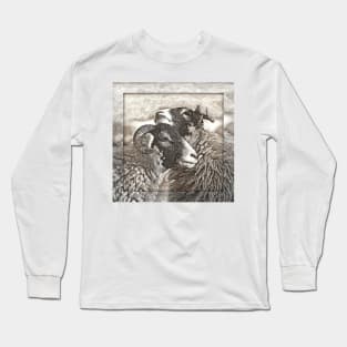 Swaledale Sheep 'Friends' Long Sleeve T-Shirt